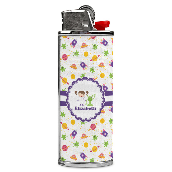 Custom Girls Space Themed Case for BIC Lighters (Personalized)