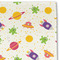 Girls Space Themed Linen Placemat - DETAIL