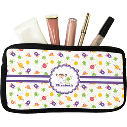 Girls Space Themed Makeup / Cosmetic Bag (Personalized)