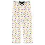 Girls Space Themed Mens Pajama Pants - XS