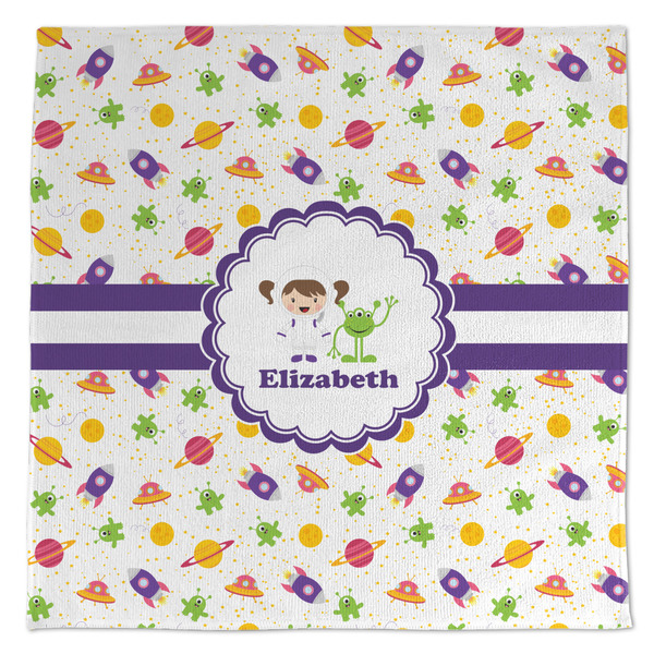 Girls Space Themed Microfiber Dish Rag - APPROVAL