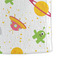 Girls Space Themed Microfiber Dish Towel - DETAIL