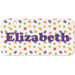Girls Space Themed Mini/Bicycle License Plate (2 Holes) (Personalized)