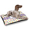Girls Space Themed Outdoor Dog Beds - Large - IN CONTEXT