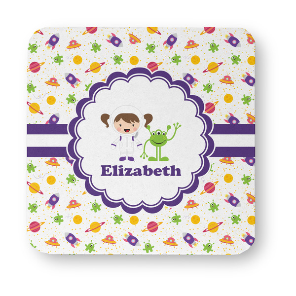 Girls Space Themed Paper Coasters - Approval