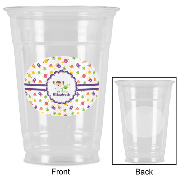Girls Space Themed Party Cups - 16oz - Approval