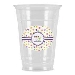 Girls Space Themed Party Cups - 16oz (Personalized)