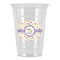 Girls Space Themed Party Cups - 16oz - Front/Main