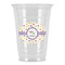 Girls Space Themed Party Cups - 16oz (Personalized)