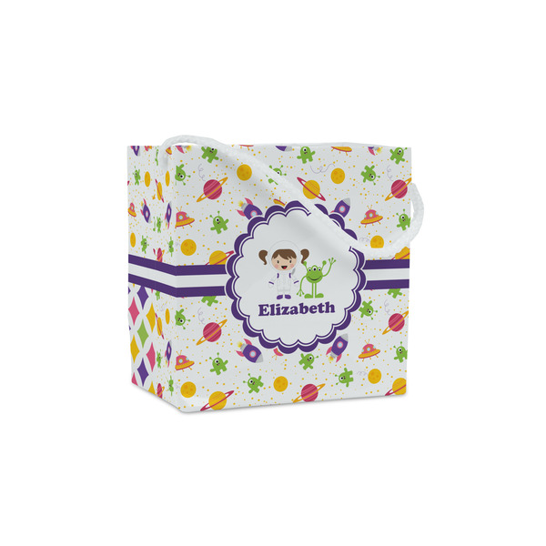 Custom Girls Space Themed Party Favor Gift Bags (Personalized)