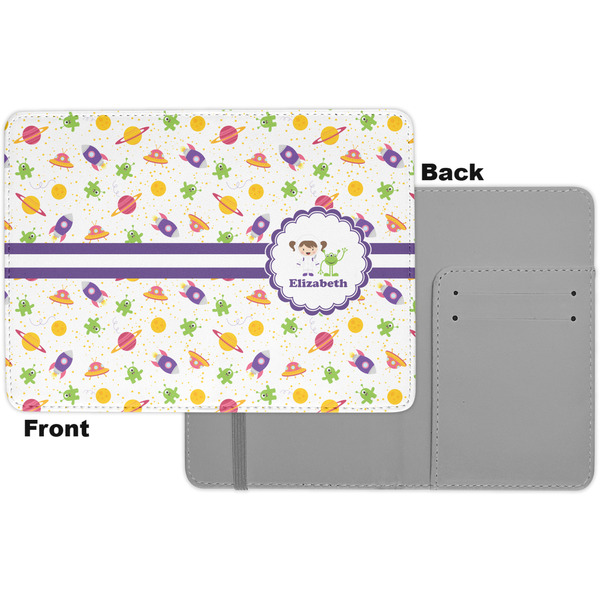 Girls Space Themed Passport Holder - Apvl