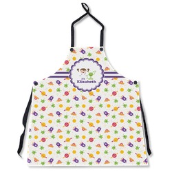 Girls Space Themed Apron Without Pockets w/ Name or Text