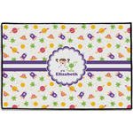 Girls Space Themed Door Mat - 36"x24" (Personalized)