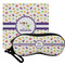 Girls Space Themed Personalized Eyeglass Case & Cloth