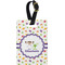 Girls Space Themed Personalized Rectangular Luggage Tag