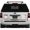 Girls Space Themed Personalized Square Car Magnets on Ford Explorer