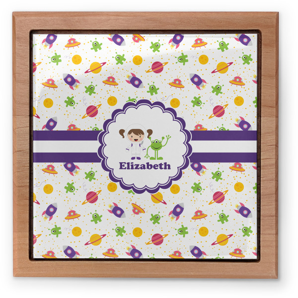 Girls Space Themed Pet Urn - Apvl