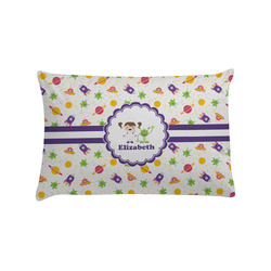 Girls Space Themed Pillow Case - Standard (Personalized)