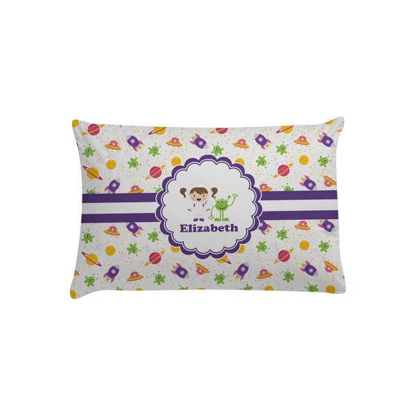 Custom Girls Space Themed Pillow Case - Toddler (Personalized)