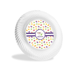 Girls Space Themed Plastic Party Appetizer & Dessert Plates - 6" (Personalized)