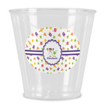 Girls Space Themed Plastic Shot Glass (Personalized)