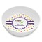 Girls Space Themed Melamine Bowl - Side and center