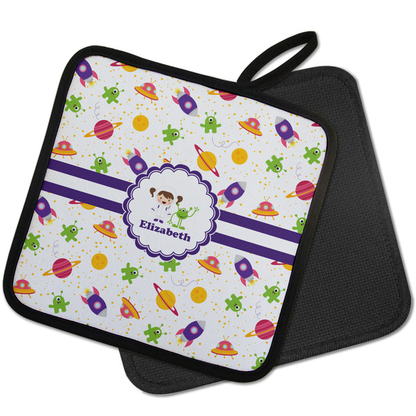 Girls Space Themed Pot Holders - PARENT MAIN