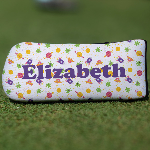 Custom Girls Space Themed Blade Putter Cover (Personalized)