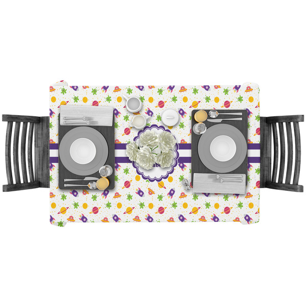 Girls Space Themed Rectangular Tablecloths - LIFESTYLE