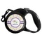 Girls Space Themed Retractable Dog Leash - Small (Personalized)