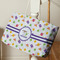 Girls Space Themed Large Rope Tote - Life Style