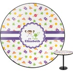 Girls Space Themed Round Table - 24" (Personalized)
