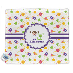 Girls Space Themed Security Blankets - Double Sided (Personalized)