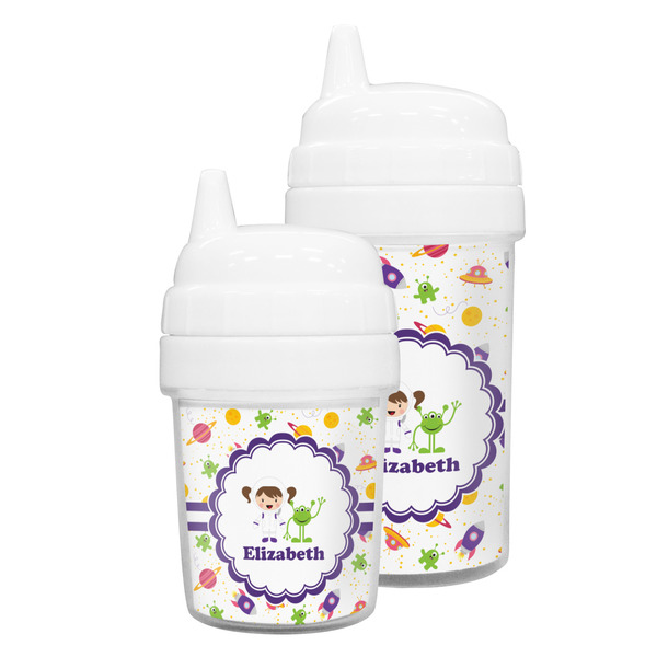 Girls Space Themed Sippy Cups