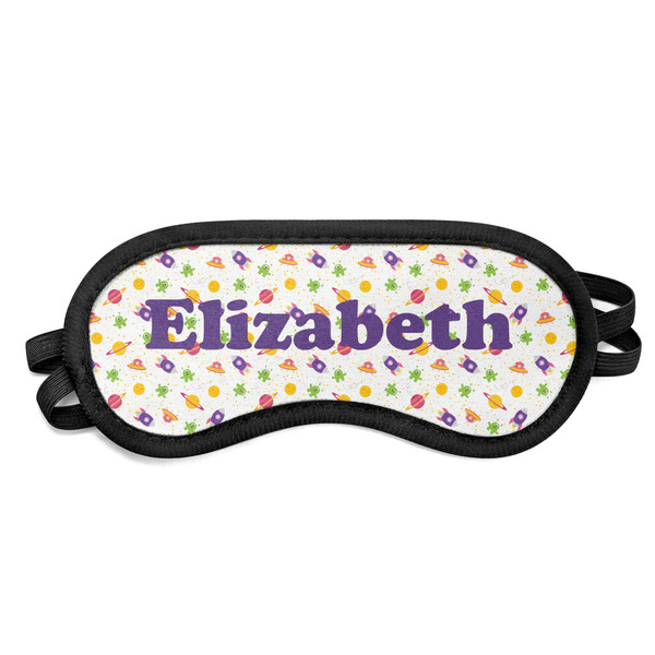 Custom Girls Space Themed Sleeping Eye Mask (Personalized)