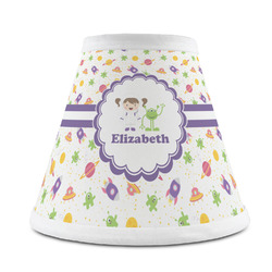 Girls Space Themed Chandelier Lamp Shade (Personalized)