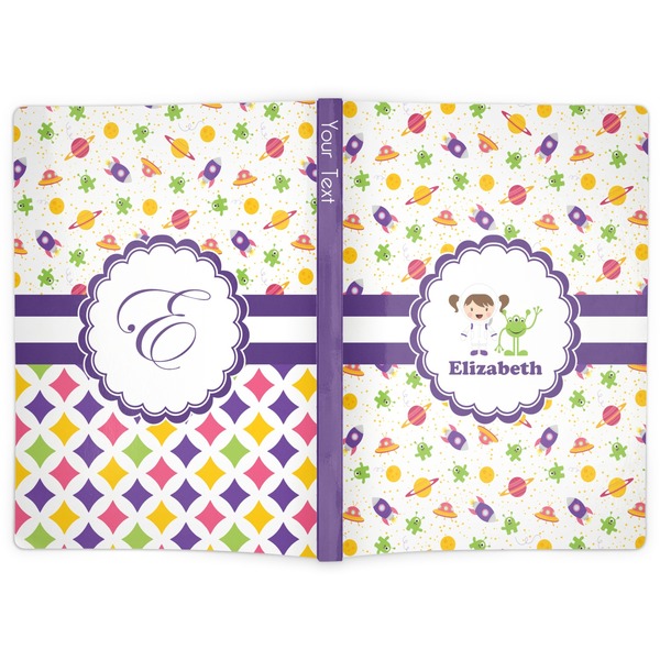 Girls Space Themed Soft Cover Journal - Apvl