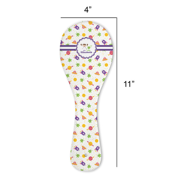 Girls Space Themed Spoon Rest Trivet - APPROVAL