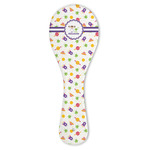 Girls Space Themed Ceramic Spoon Rest (Personalized)