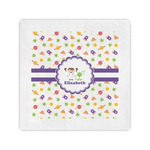 Girls Space Themed Standard Cocktail Napkins (Personalized)