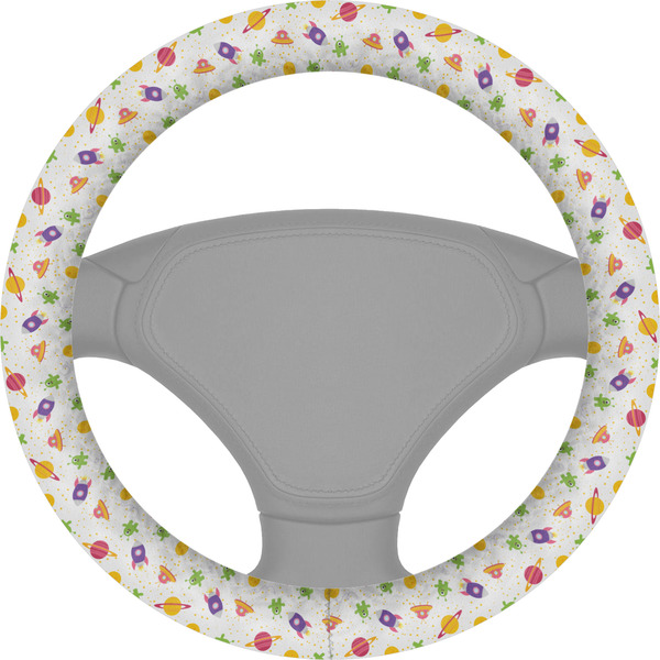 Custom Girls Space Themed Steering Wheel Cover