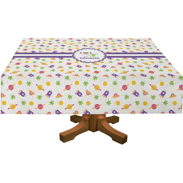 Girls Space Themed Tablecloths (Personalized)