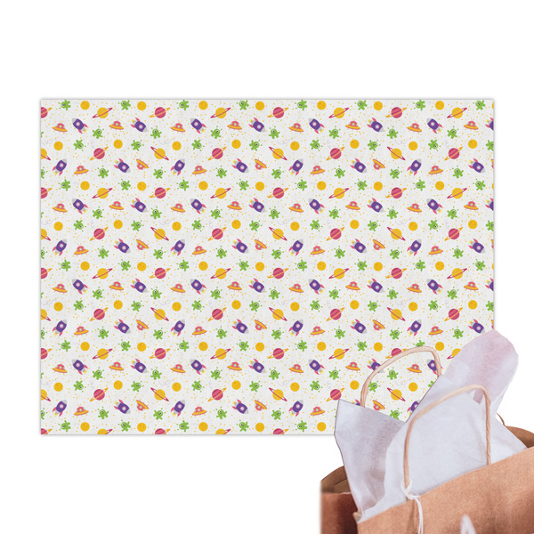 Girls Space Themed Tissue Paper Sheets - Main