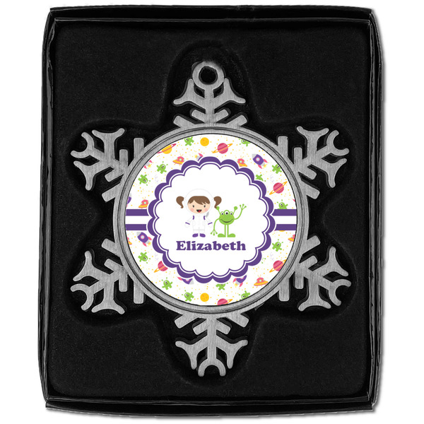 Girls Space Themed Vintage Snowflake - In box