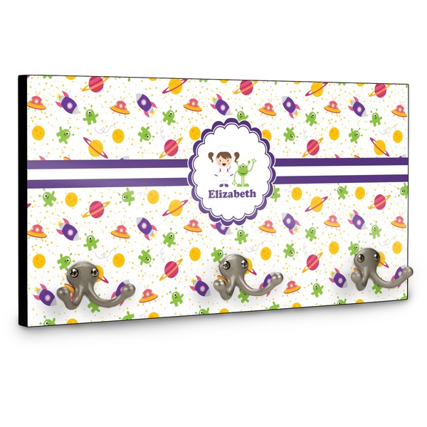 Girls Space Themed Coat Hanger Main