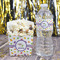 Girls Space Themed Water Bottle Label - w/ Favor Box