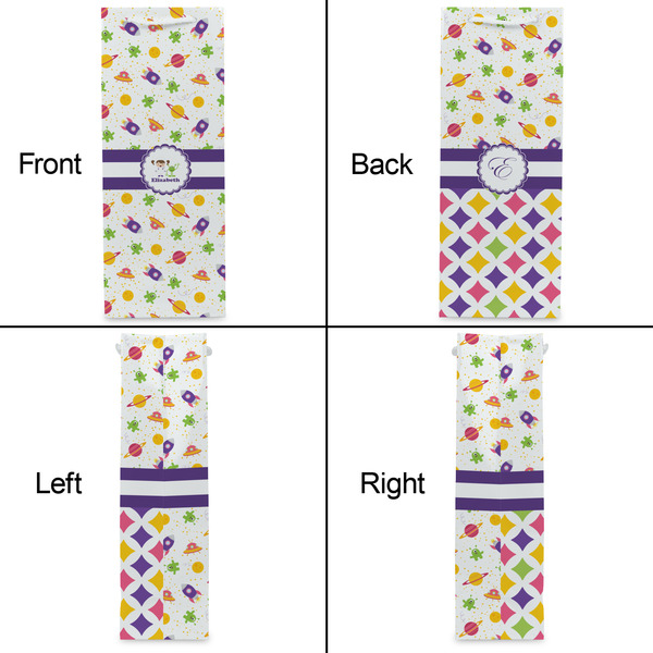 Girls Space Themed Wine Gift Bag - Gloss - Approval