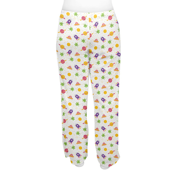 Girls Space Themed Women's Pj on model - Back