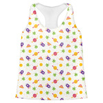 Girls Space Themed Womens Racerback Tank Top - Large