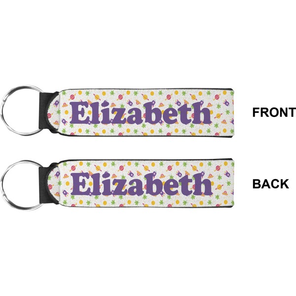 Girls Space Themed Wristlet (Front + Back)